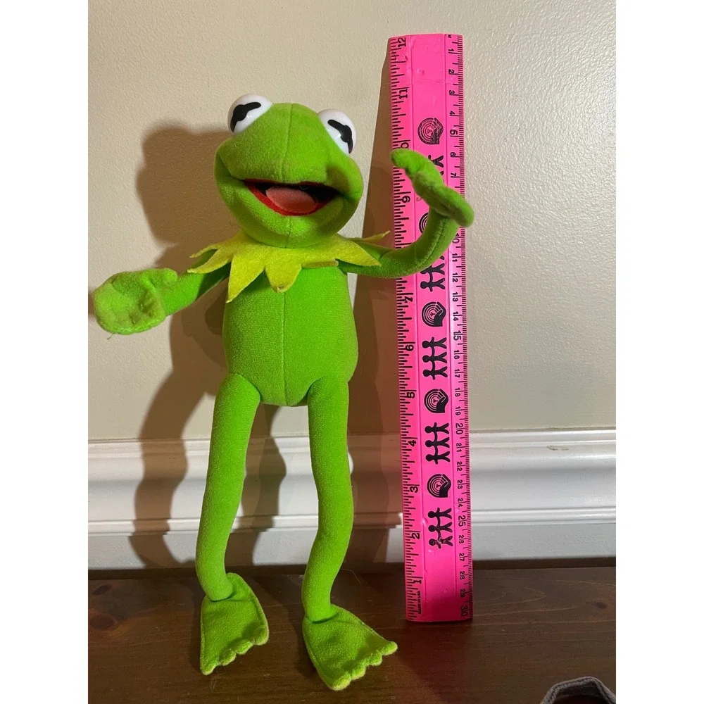 Disney Jim Henson Kermit the Frog Plush Green Stuffed Animal Toy Muppets